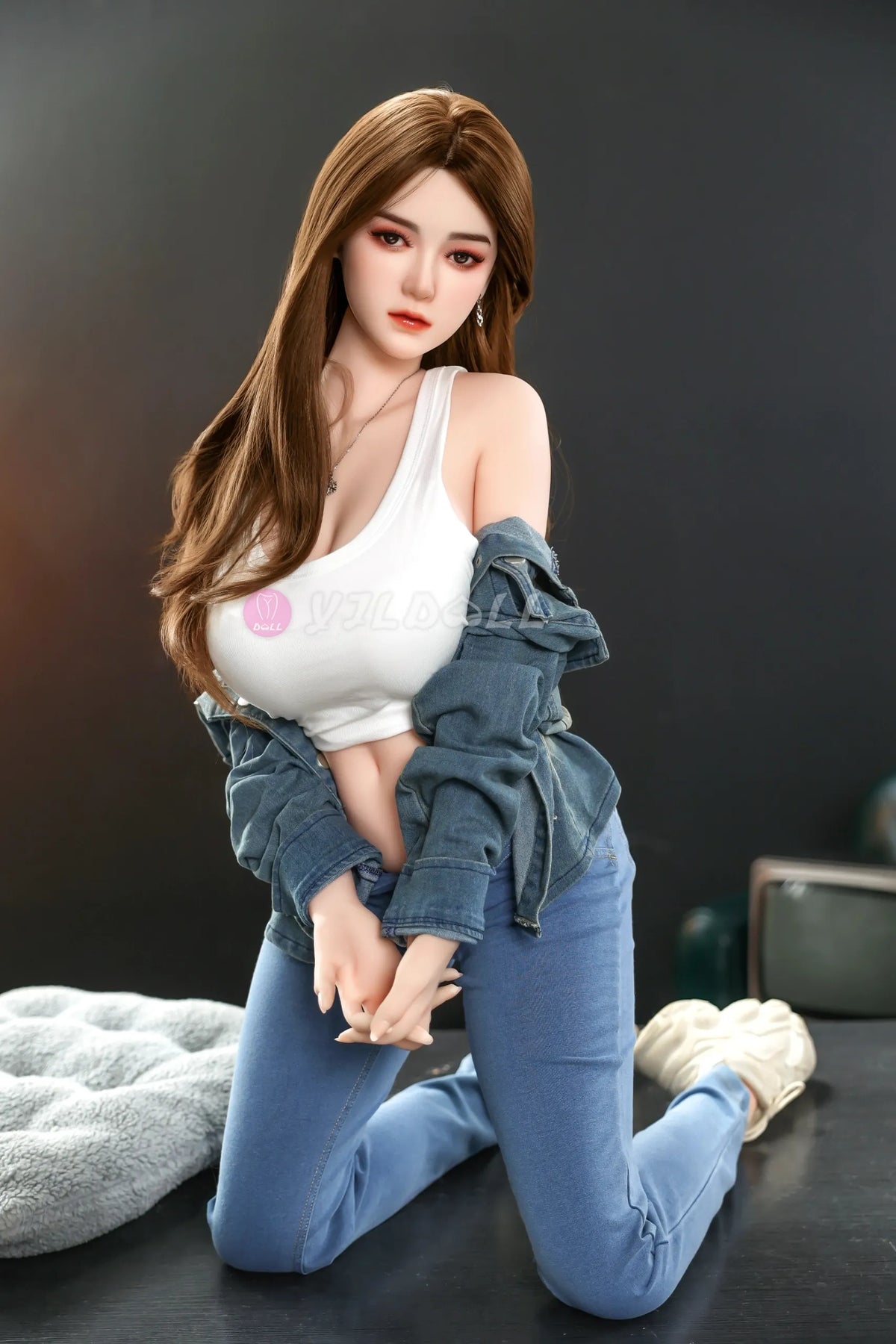 Jiang Yan sekspop (YJL Doll 163 cm F-Cup #804 TPE + siliconen)