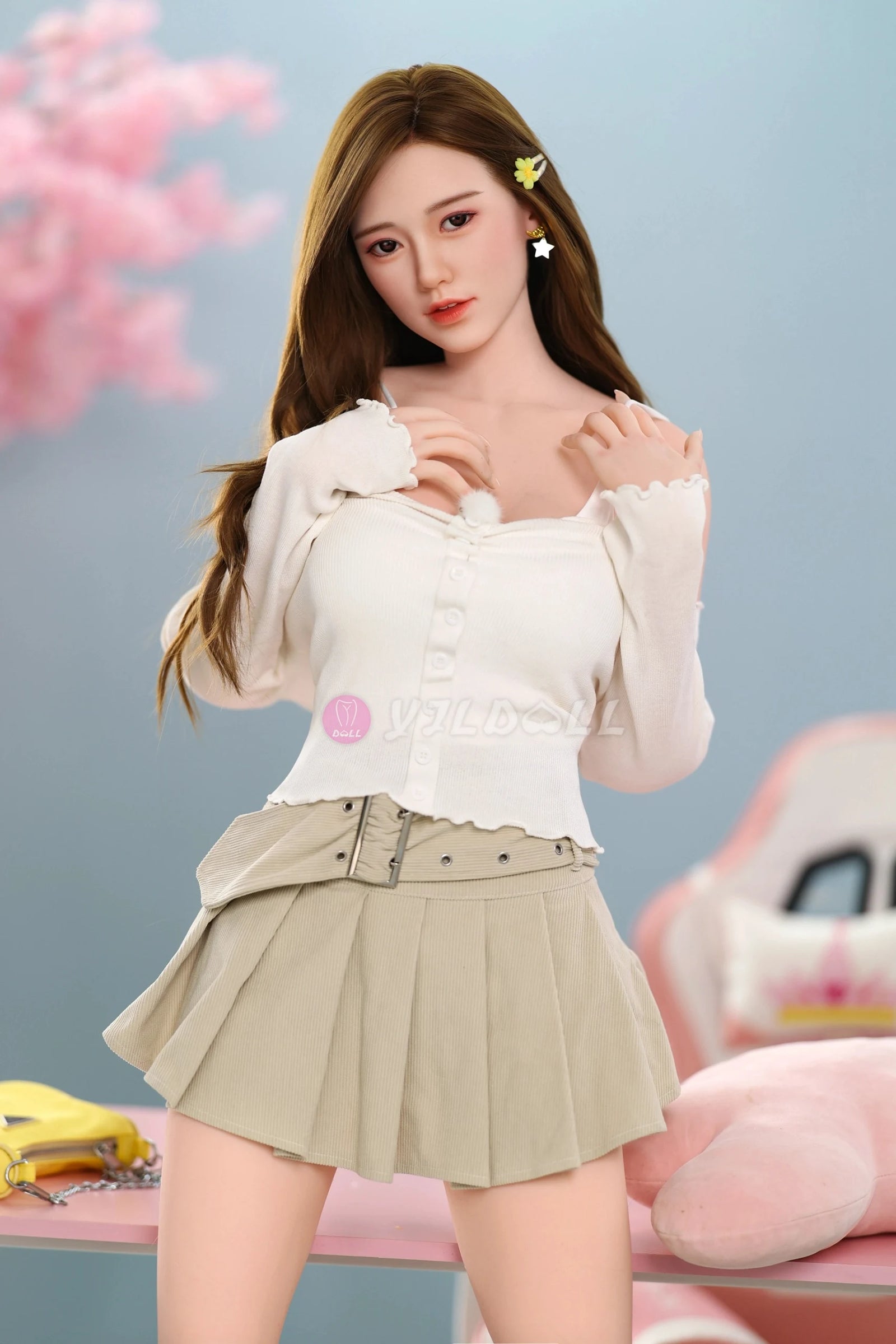 Lange Li sexpuppe (YJL Doll 170cm D-cup #807 TPE+Silikon)