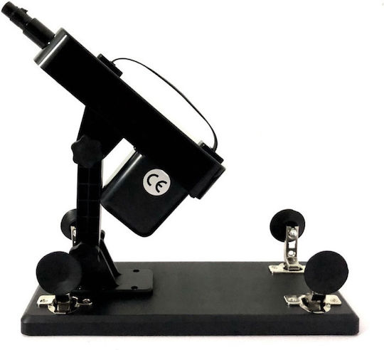 Kompakte und leistungsstarke Sexmaschine mit einstellbarem Winkel (mit Saugstopfen)