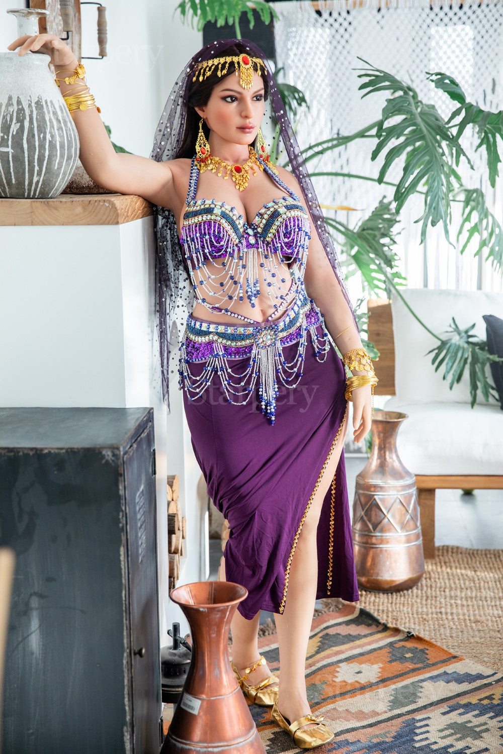 Jameela-sekspop (Starpery 165cm G-cup TPE+Siliconen)