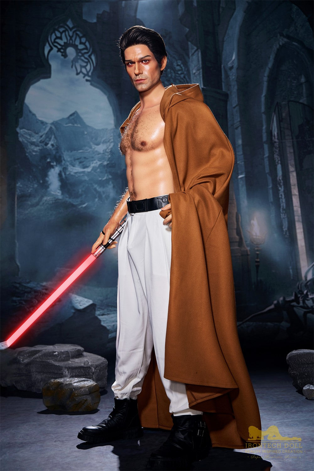 Mâle Luke poupée sexuelle (Irontech Doll 170cm M5 Silicone)