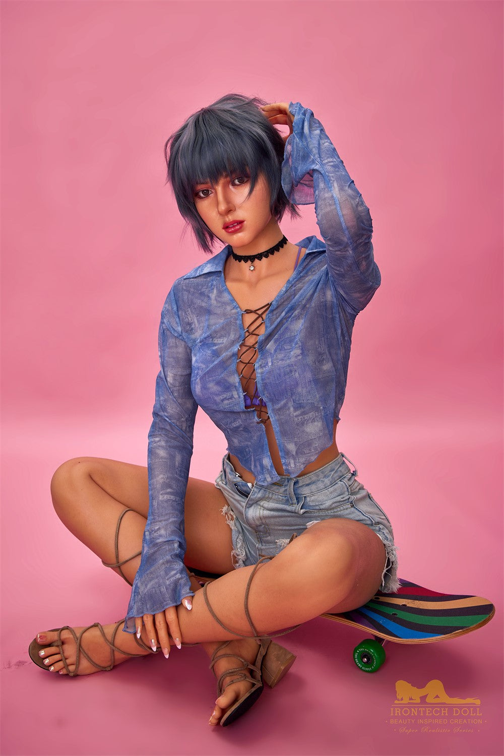 Jenny Sex doll (Irontech Doll 168cm B-cup P29 silicone)