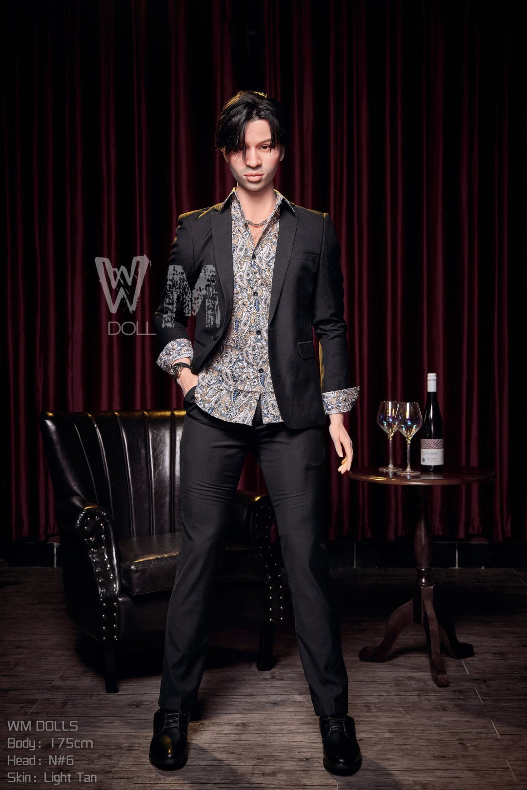 Tweede mannelijke sekspop (WM-Doll 175cm #n6 tpe)