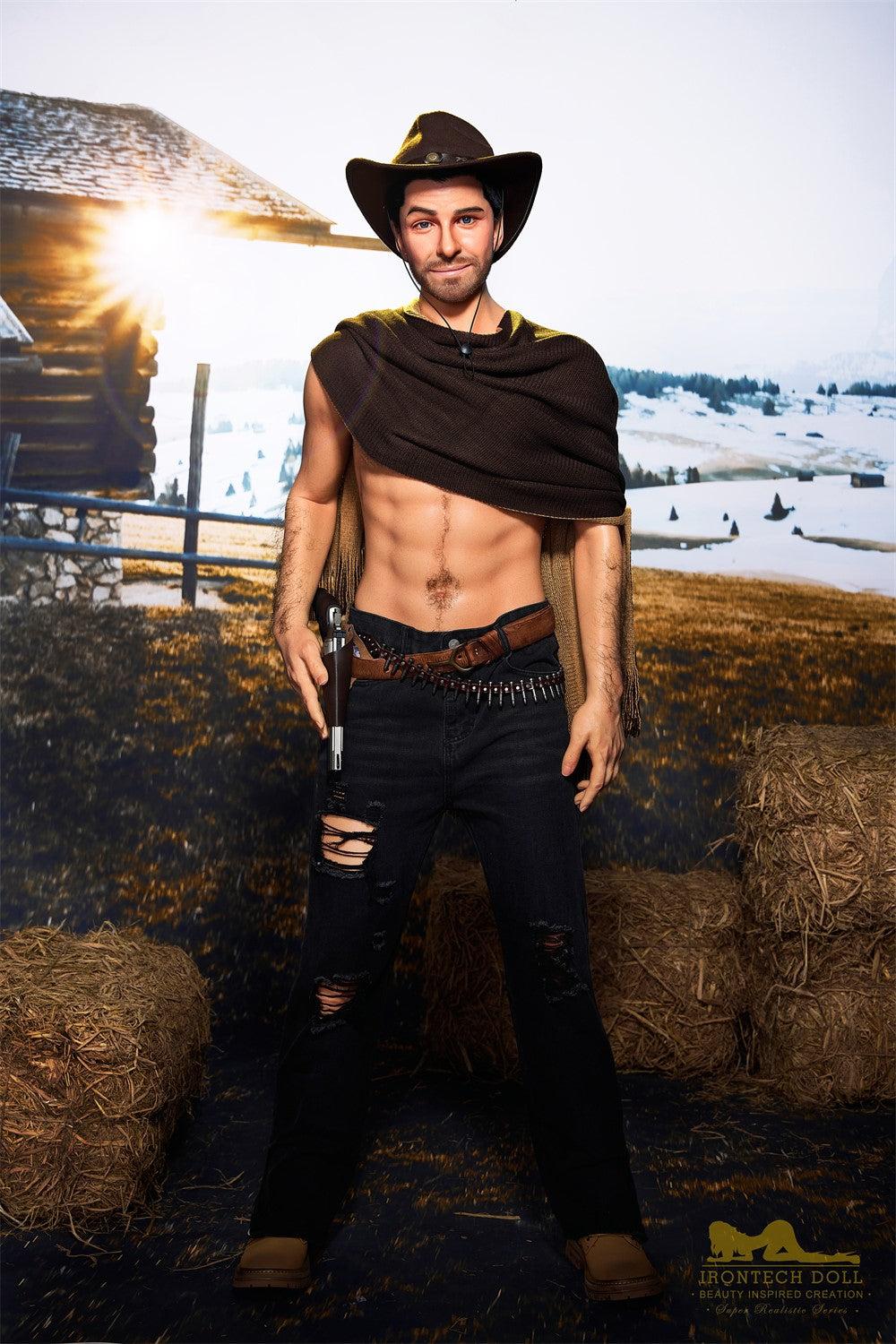 Allen Male Sex doll (Irontech Doll 170cm M6 silicone)