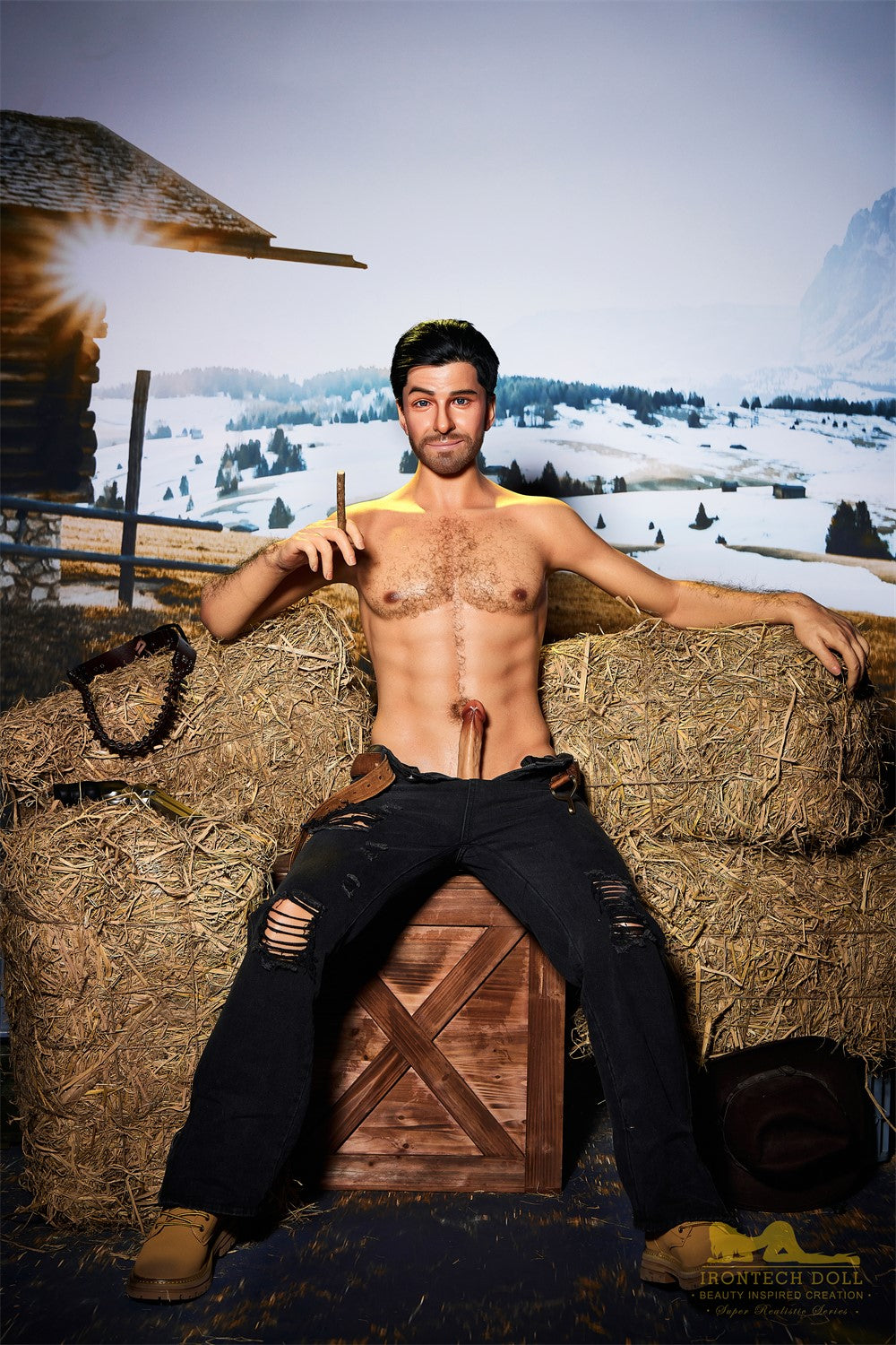 Allen Male Sex doll (Irontech Doll 170cm M6 silicone)