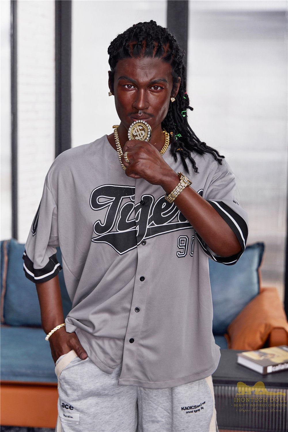 Bill mâle poupée sexuelle (Irontech Doll 170 cm M7 Silicone)