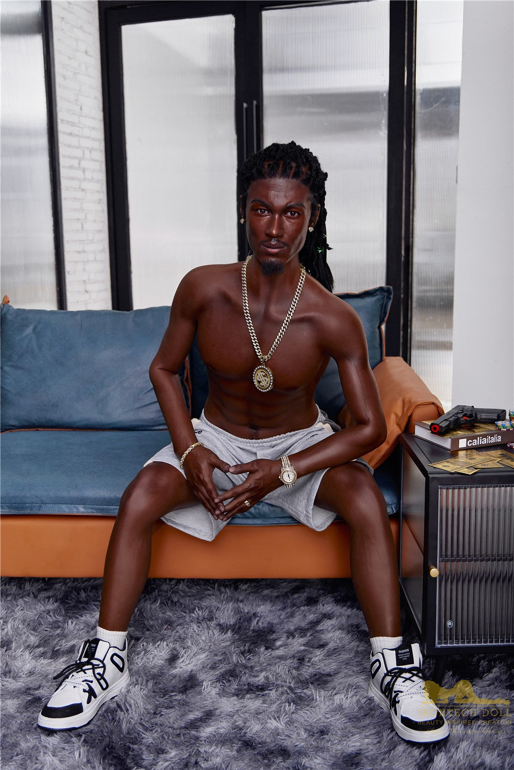 Bill mâle poupée sexuelle (Irontech Doll 170 cm M7 Silicone)