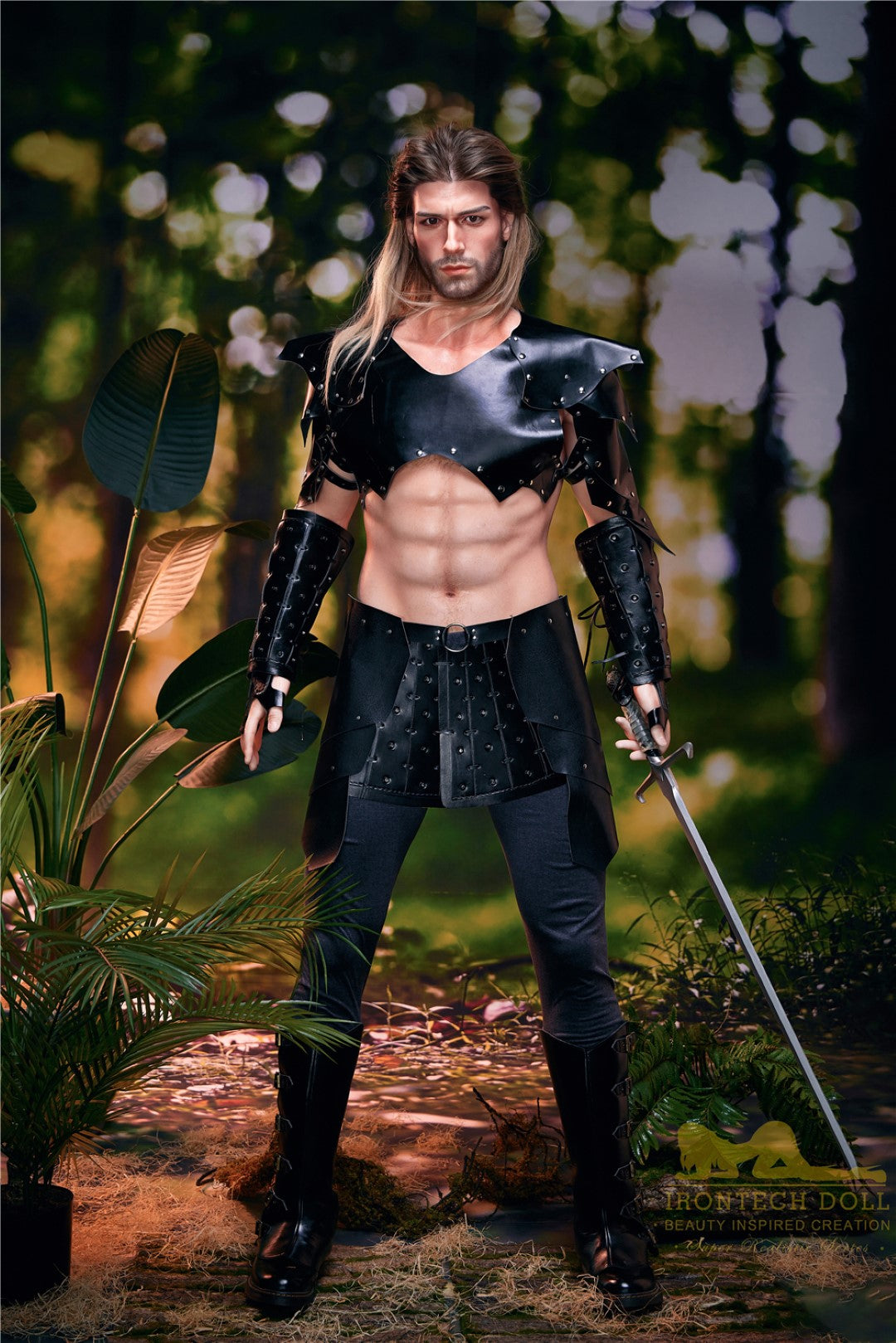 Ragnar mâle poupée sexuelle (Irontech Doll 176cm m5 silicone)