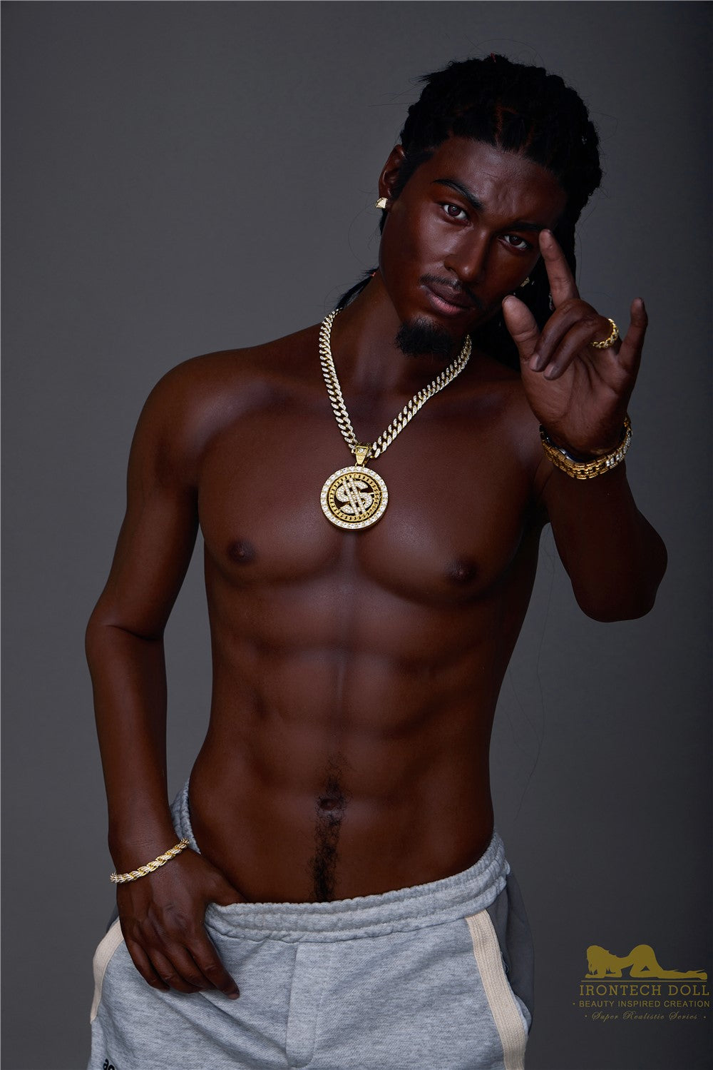 Bill mâle poupée sexuelle (Irontech Doll 170 cm M7 Silicone)