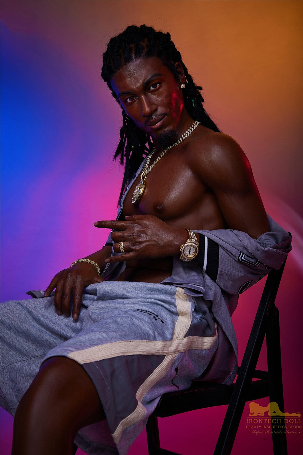 Bill mâle poupée sexuelle (Irontech Doll 170 cm M7 Silicone)