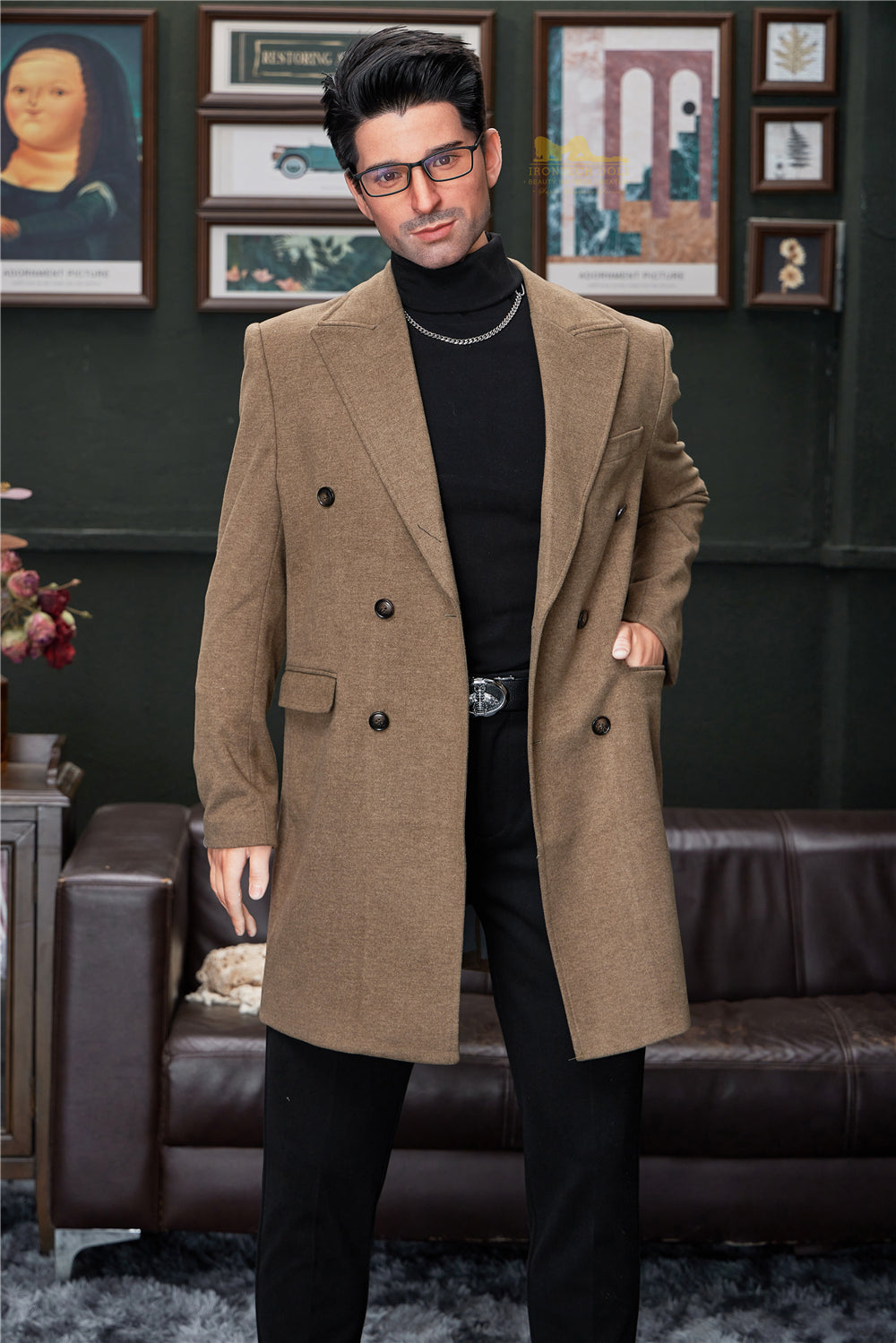 Georges mâle poupée sexuelle (Irontech Doll 176 cm m3 silicone)