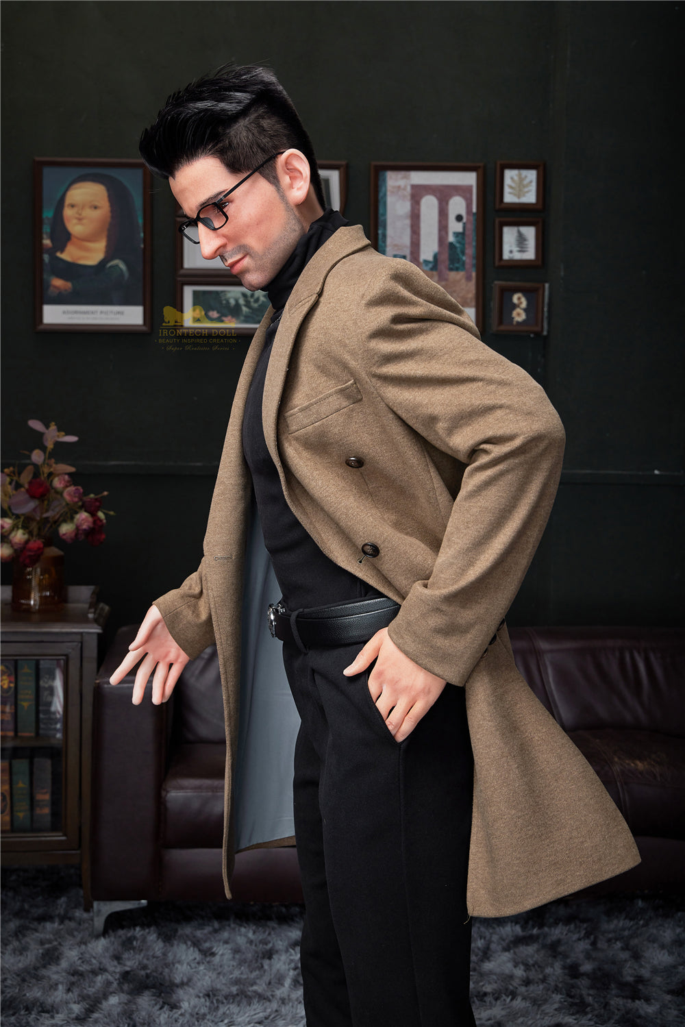 Georges mâle poupée sexuelle (Irontech Doll 176 cm m3 silicone)