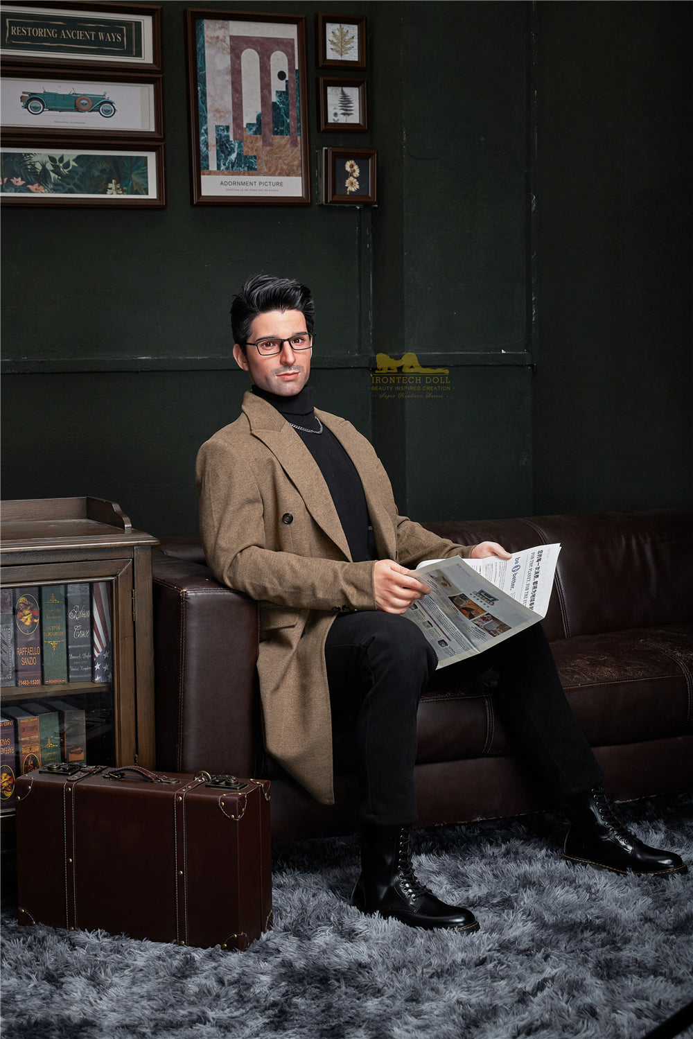 Georges Mâle poupée sexuelle (Irontech Doll 176 cm M3 Silicone) EXPRESS