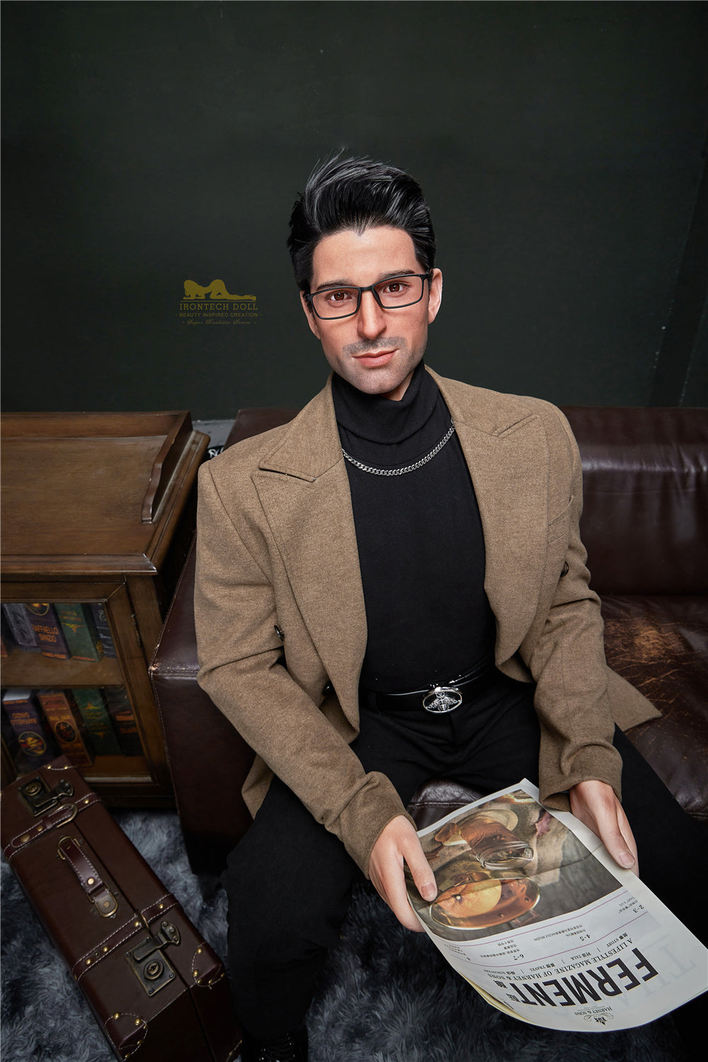 Georges mâle poupée sexuelle (Irontech Doll 176 cm m3 silicone)