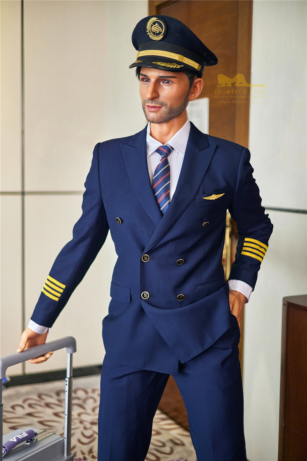 Georges Mâle poupée sexuelle (Irontech Doll 176 cm M3 Silicone) EXPRESS