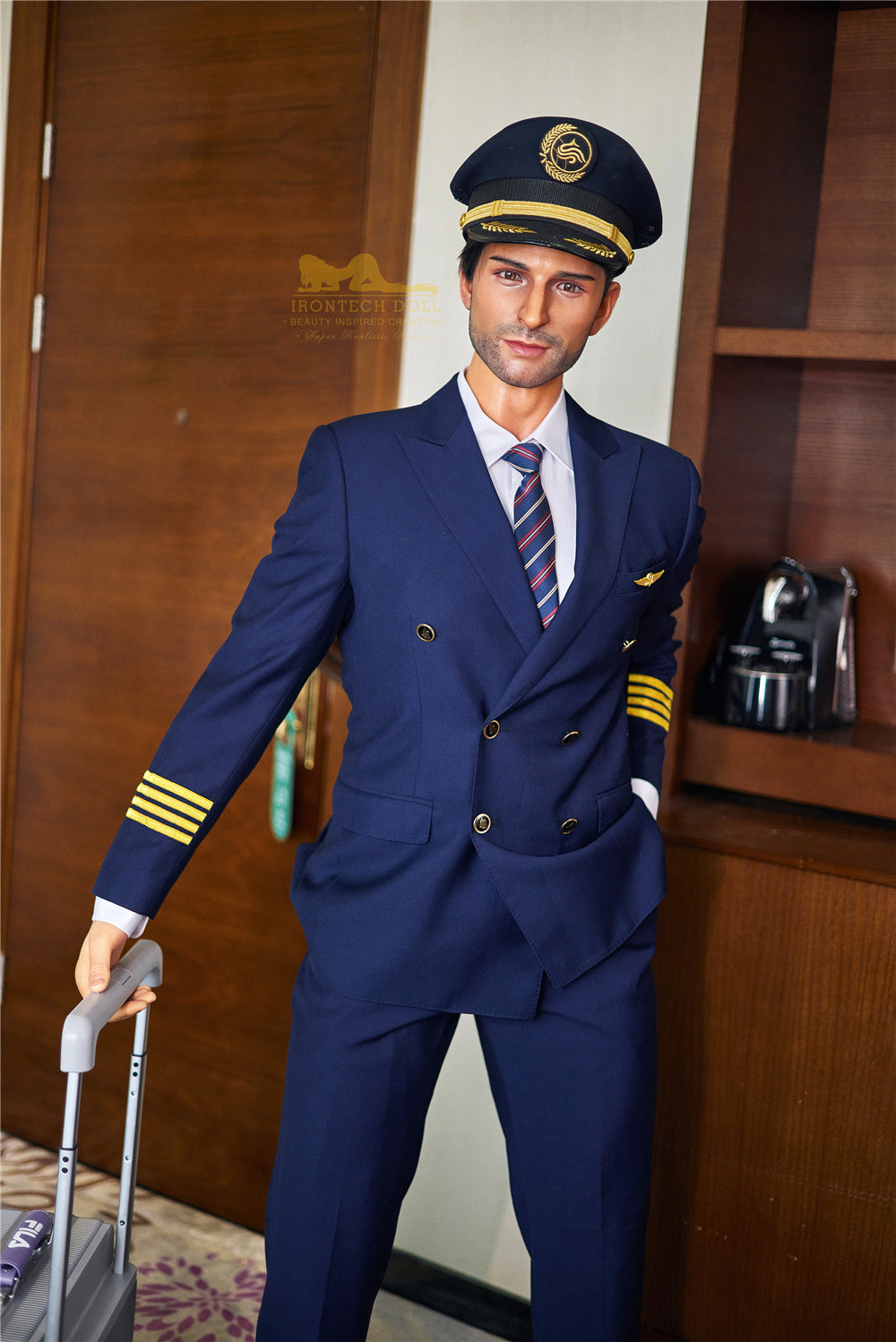 Georges mâle poupée sexuelle (Irontech Doll 176 cm m3 silicone)