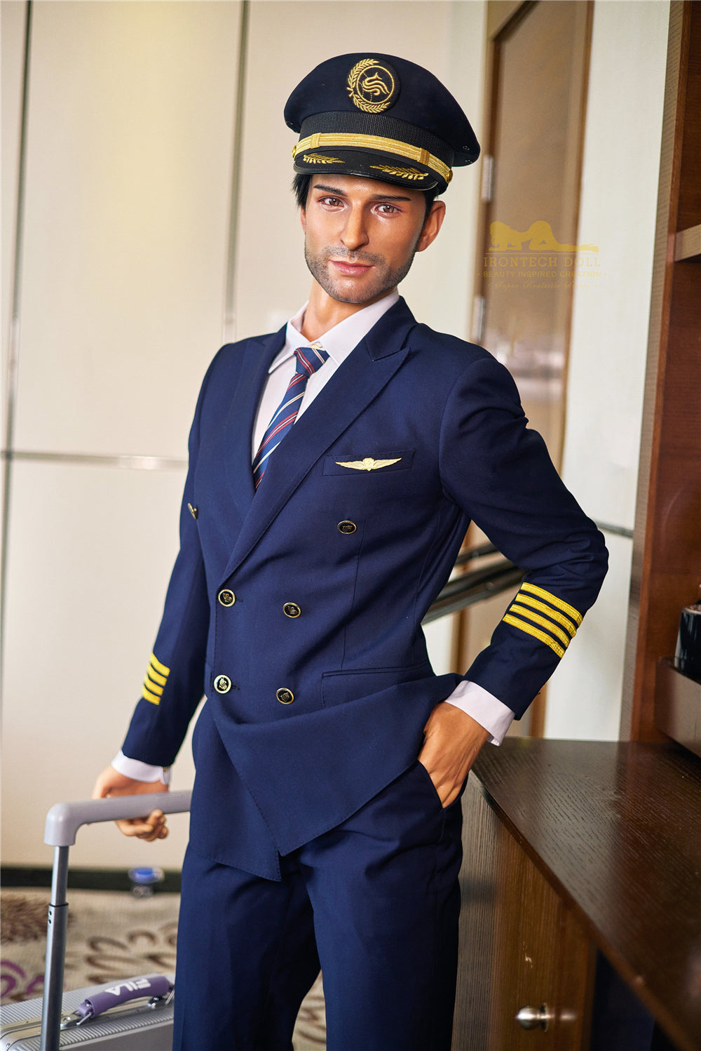 Georges Mâle poupée sexuelle (Irontech Doll 176 cm M3 Silicone) EXPRESS