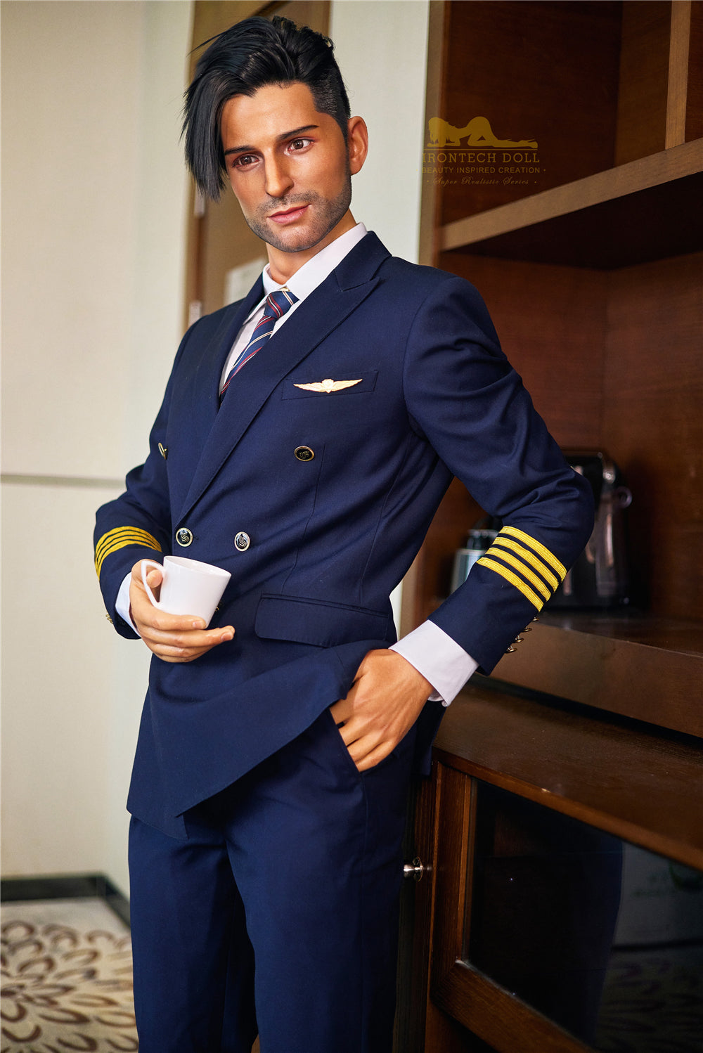 Georges Mâle poupée sexuelle (Irontech Doll 176 cm M3 Silicone) EXPRESS