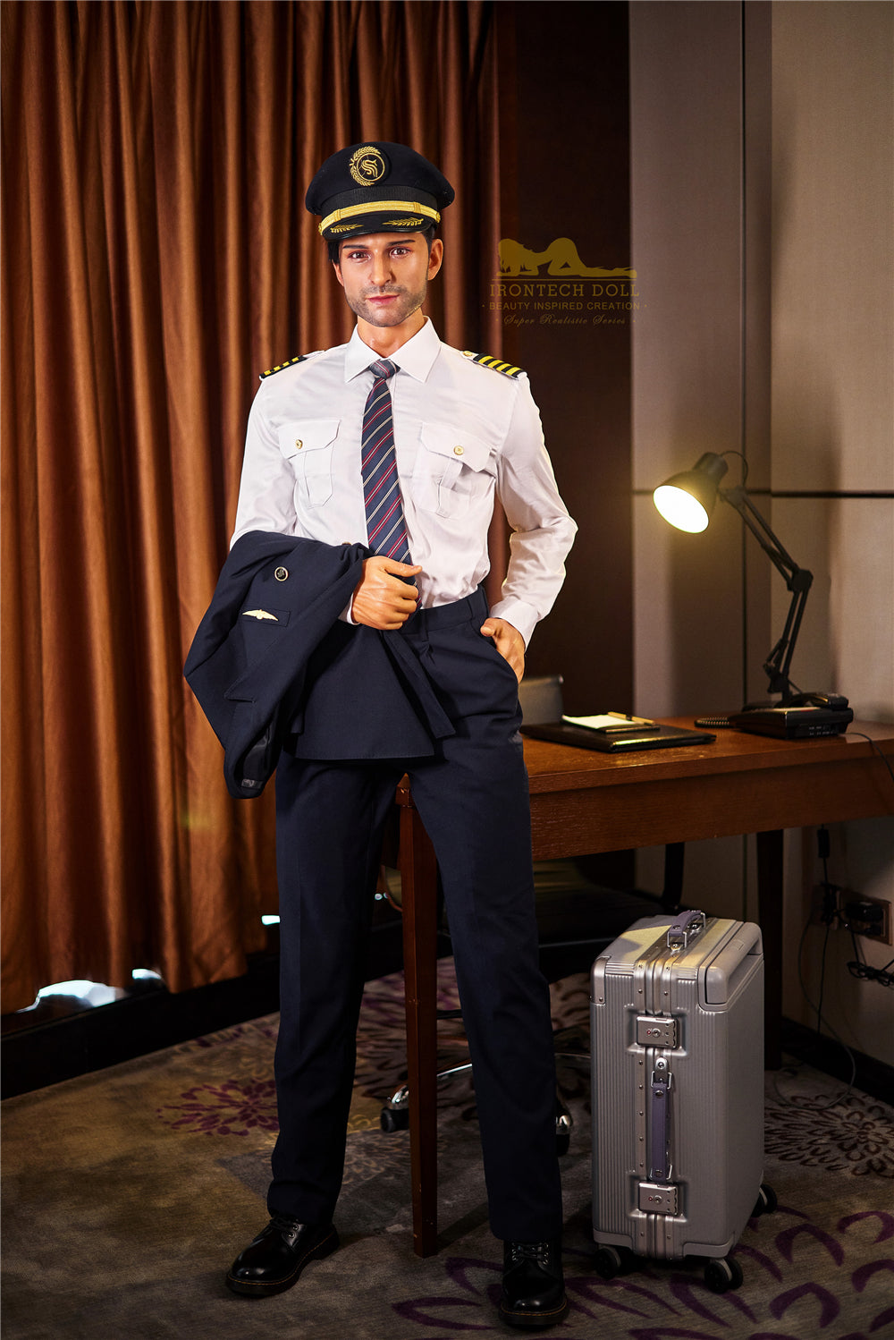 Georges mâle poupée sexuelle (Irontech Doll 176 cm m3 silicone)