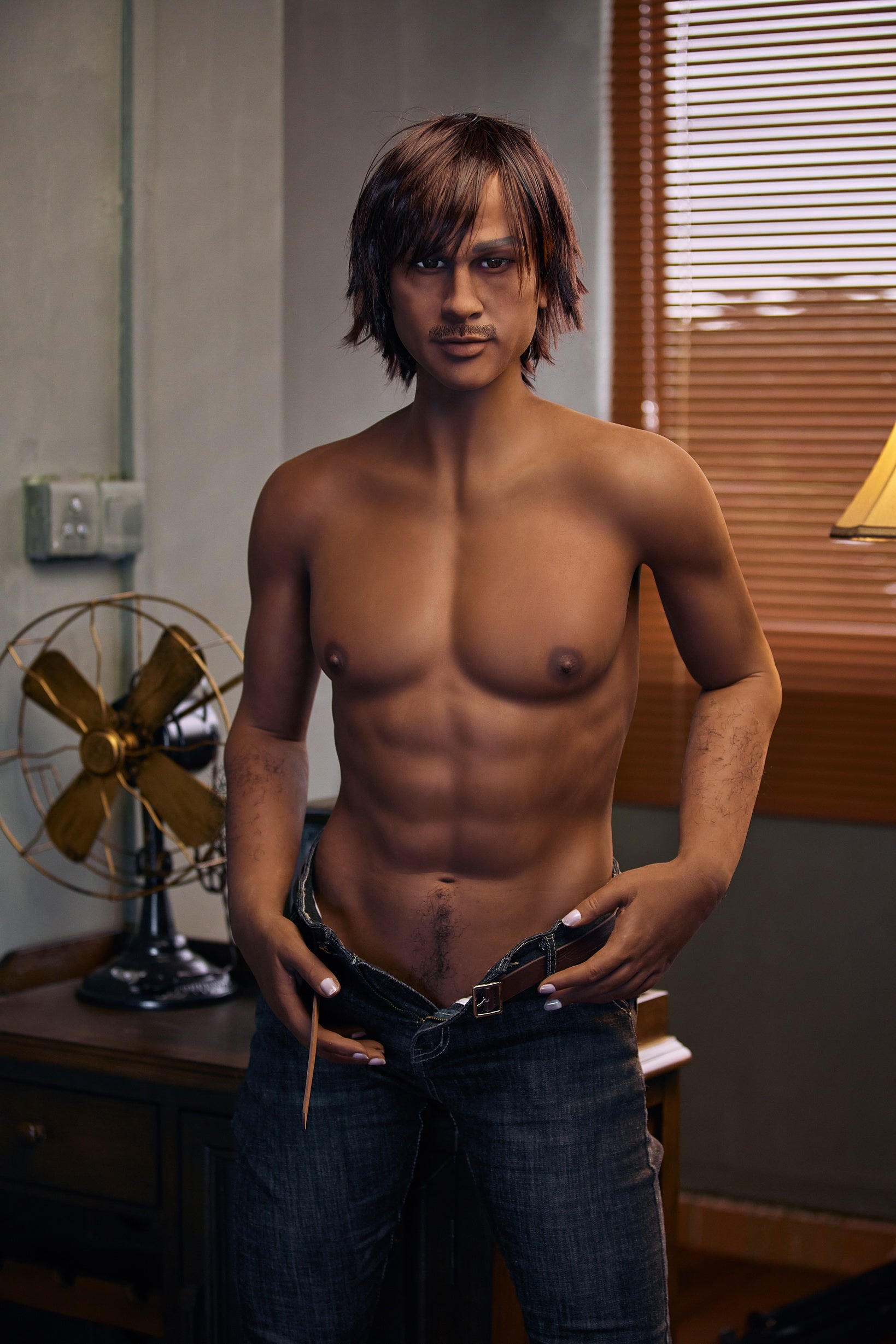 Charles's mannelijke sekspop (Irontech Doll 175cm #201 tpe)