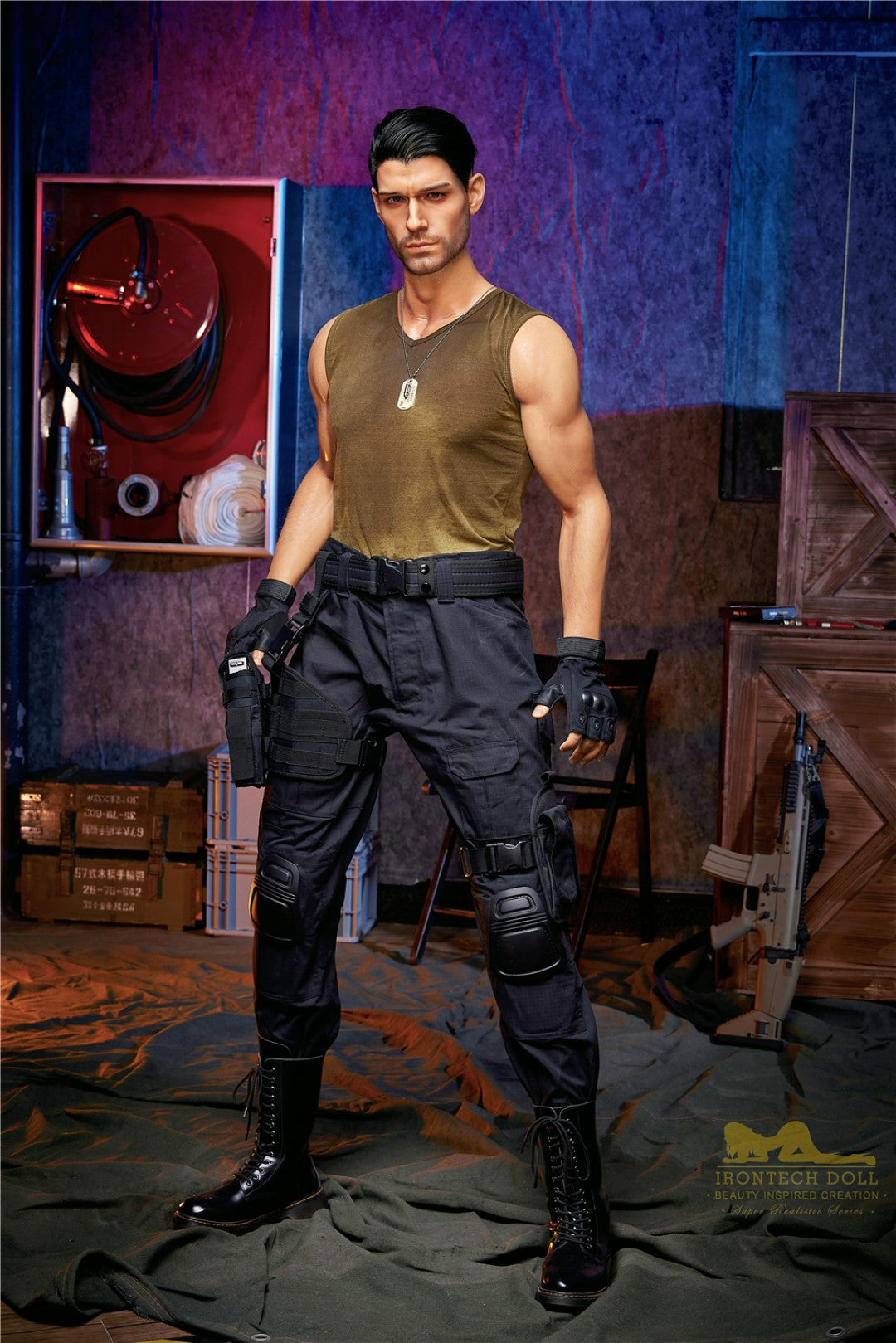 Thomas mâle poupée sexuelle (Irontech Doll 176cm M5 Silicone)