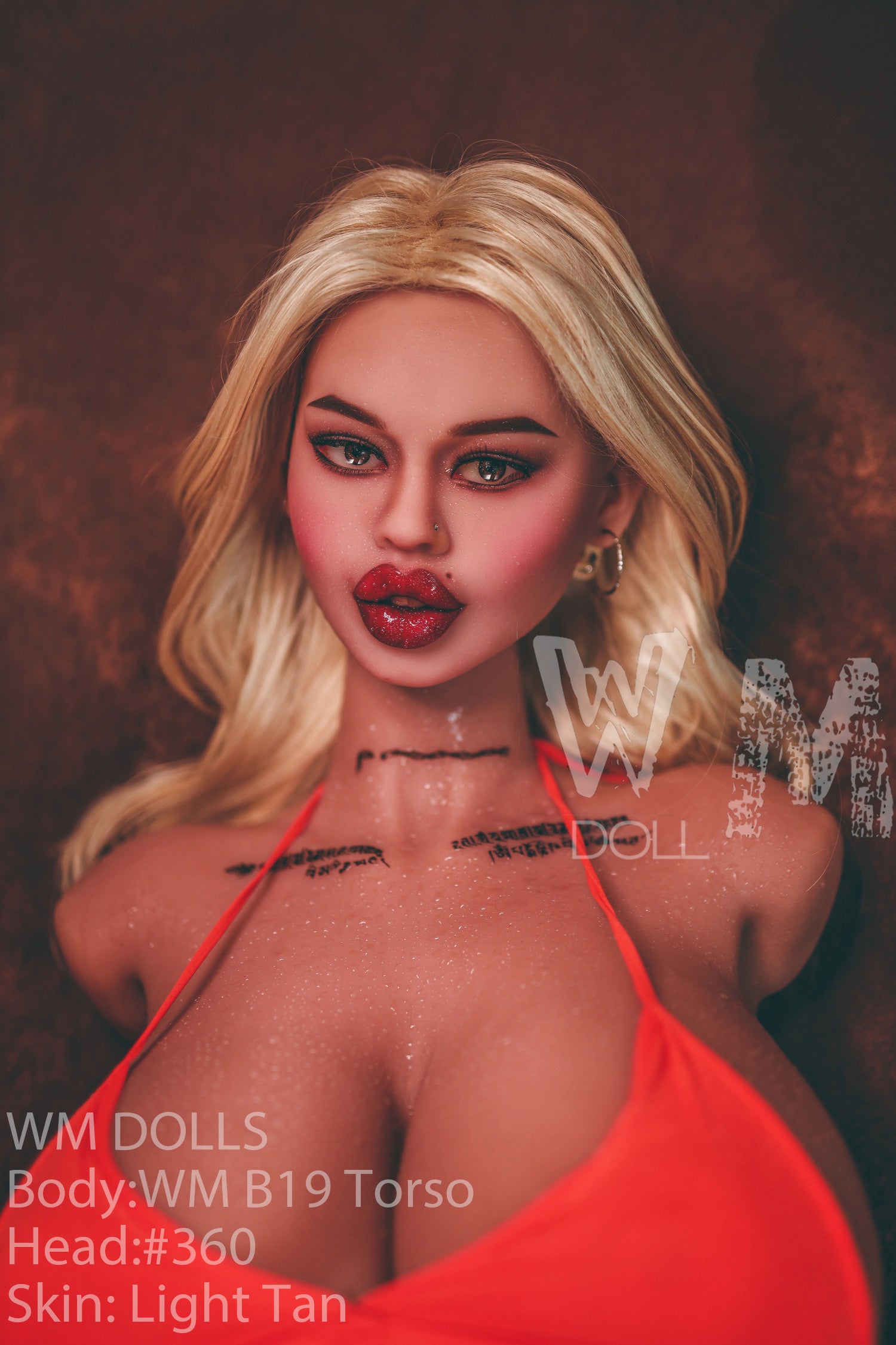 Brandy poupée sexuelle (WM-Doll Torse B19 89cm J-Cup # 360 TPE)
