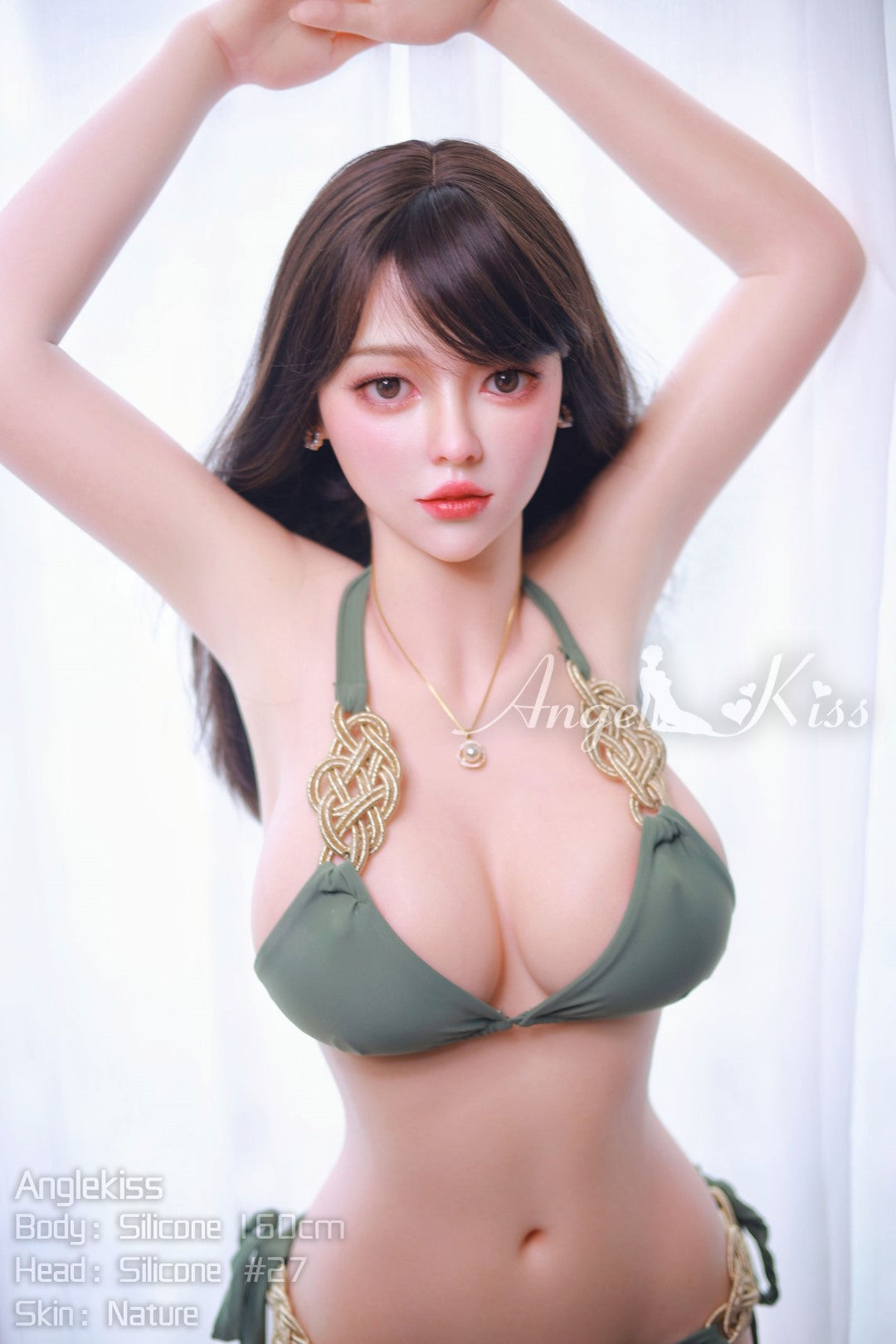 Lucie poupée sexuelle (AK-Doll 160cm D-Cup LS#27 Silicone)