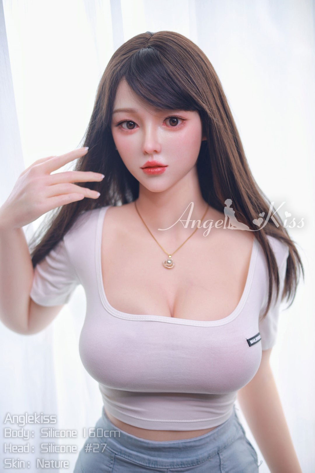 Lucie poupée sexuelle (AK-Doll 160cm D-Cup LS#27 Silicone)