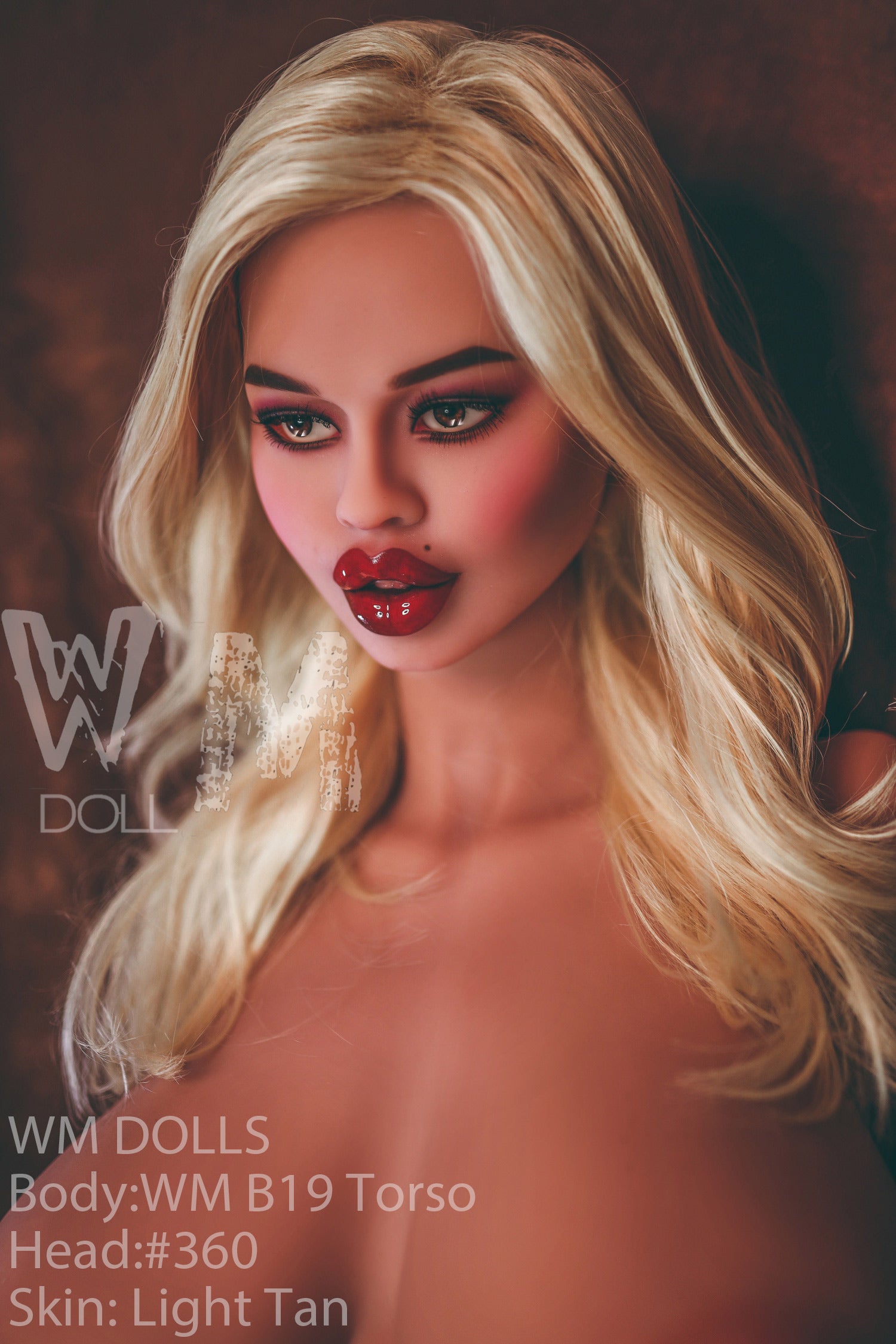 Brandy poupée sexuelle (WM-Doll Torse B19 89cm J-Cup # 360 TPE)