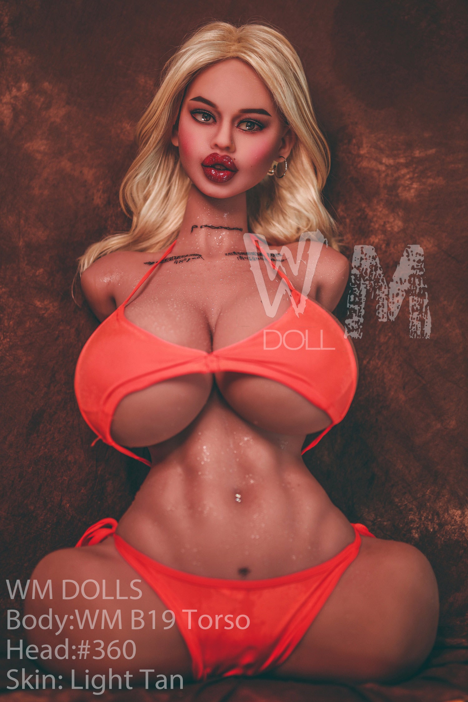 Brandy poupée sexuelle (WM-Doll Torse B19 89cm J-Cup # 360 TPE)
