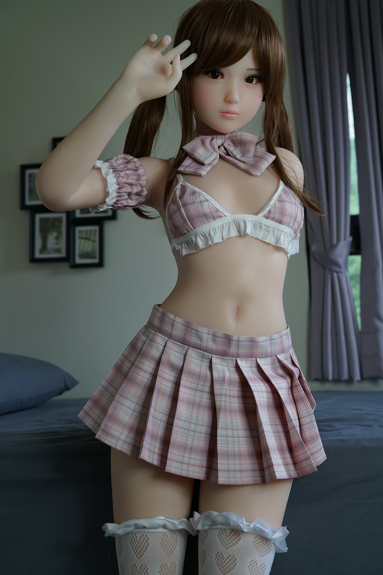 Aika-sekspop (Piper Doll 130 cm A-cup siliconen) EXPRESS