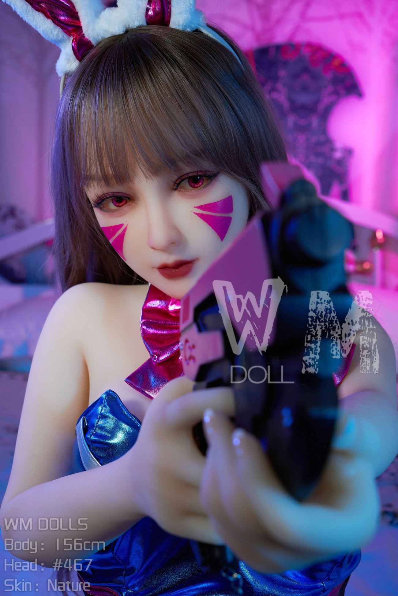 D.va sekspop (WM-Doll 156 cm C-cup #467 TPE)