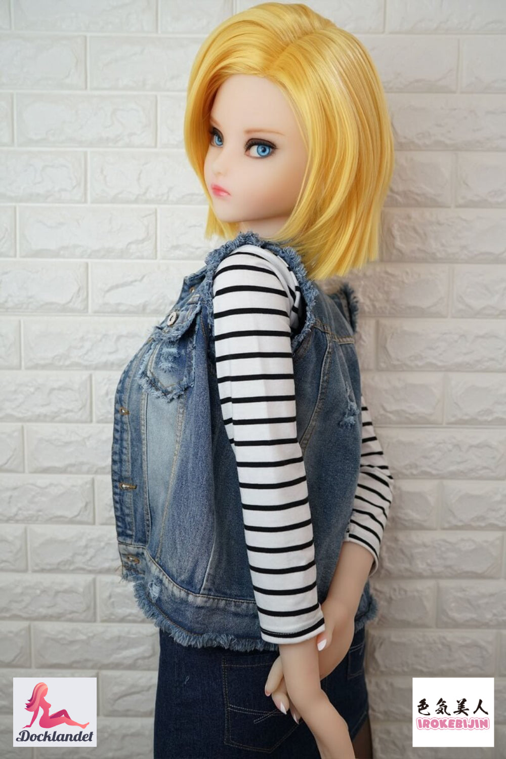 Lazuli Android 18 poupée sexuelle (Irokebijin 140 cm E-cup TPE/Silicone)