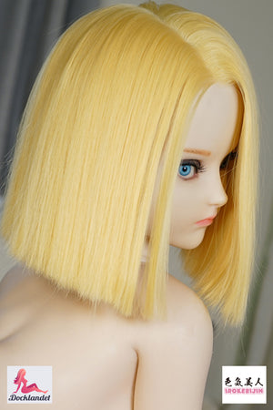 Lazuli Android 18 Sex Doll (Irokebijin 140 cm e-cup TPE/siliconen)