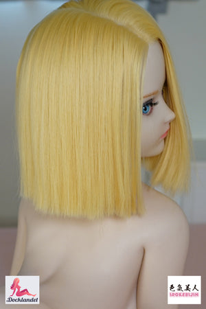 Lazuli Android 18 Sex Doll (Irokebijin 140 cm e-cup TPE/siliconen)