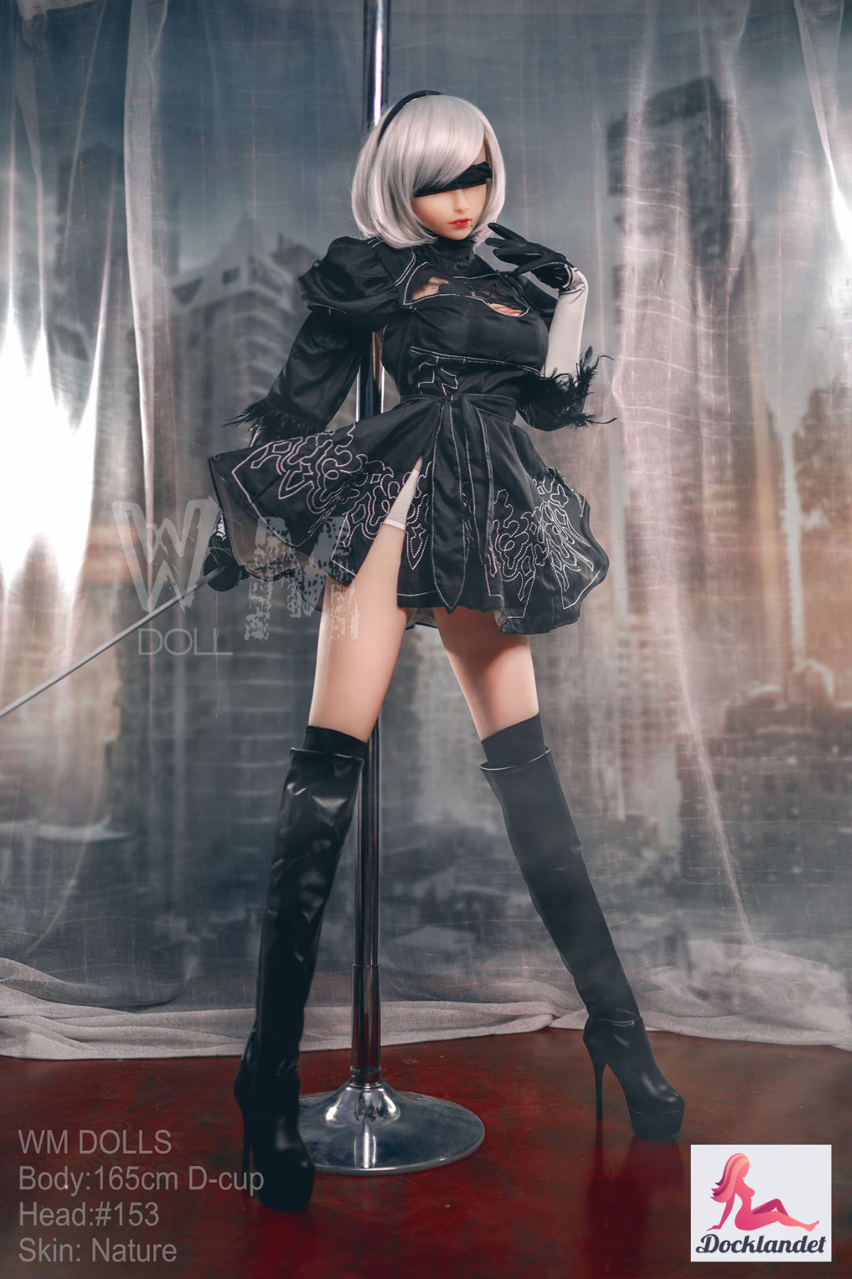 Yorha 2B Sex Doll (WM-Doll 165cm D-Kupa #153 TPE)