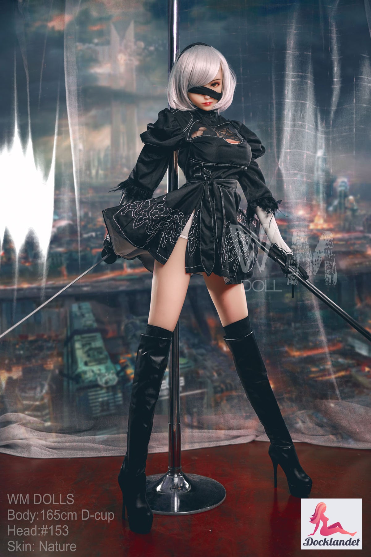 Yorha 2b sexpuppe (WM-Doll 165cm D-cup #153 TPE)