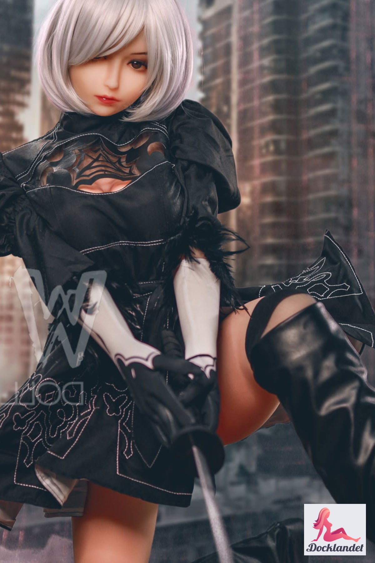 Yorha 2b sekspop (WM-Doll 165 cm D-Kupa #153 TPE)