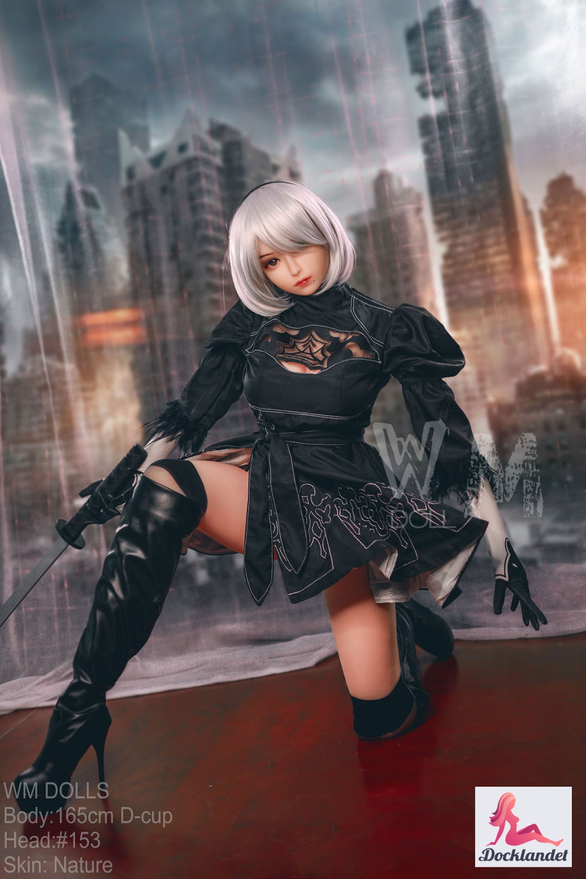 Yorha 2b sexpuppe (WM-Doll 165cm D-cup #153 TPE)