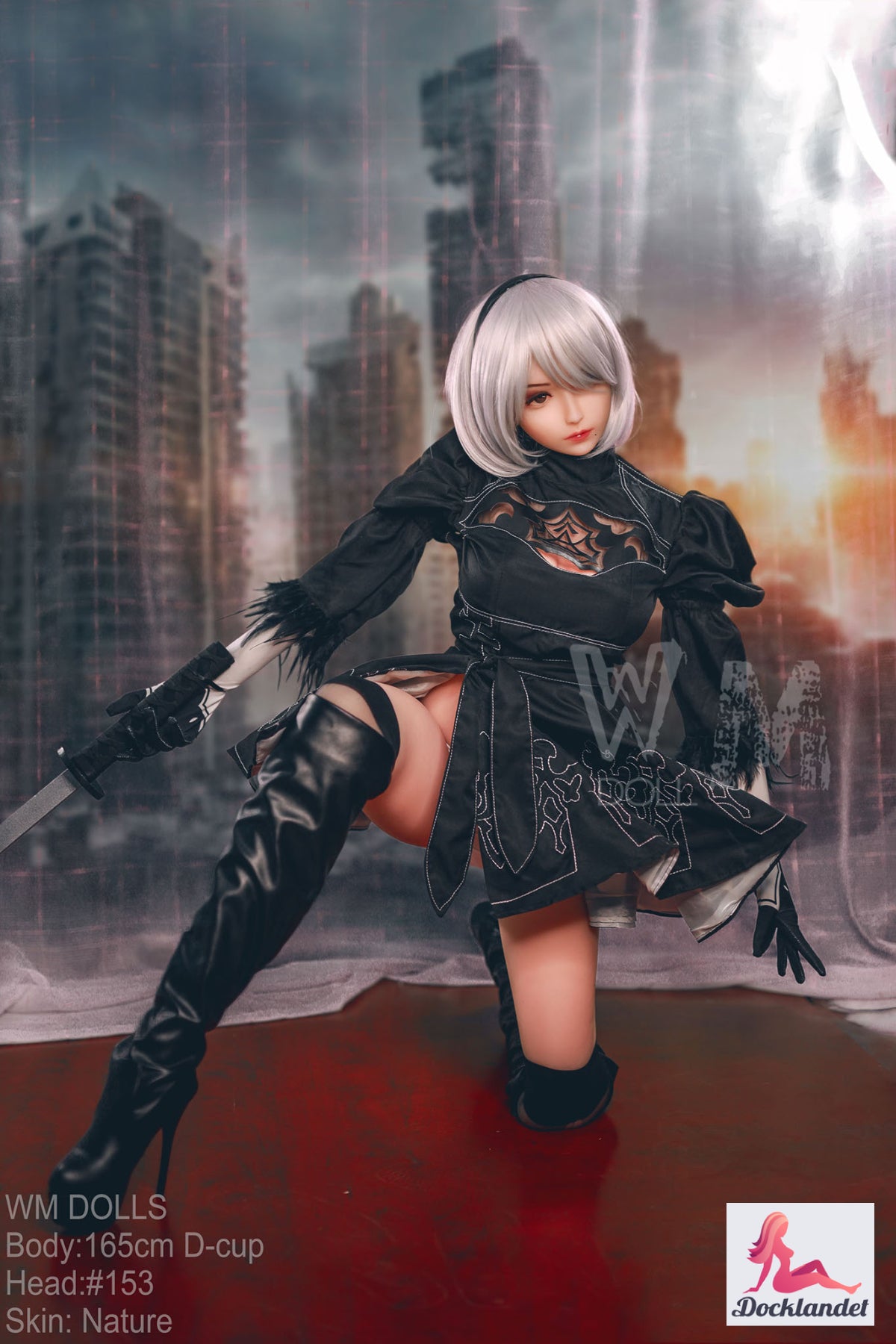 Yorha 2b sexpuppe (WM-Doll 165cm D-cup #153 TPE)