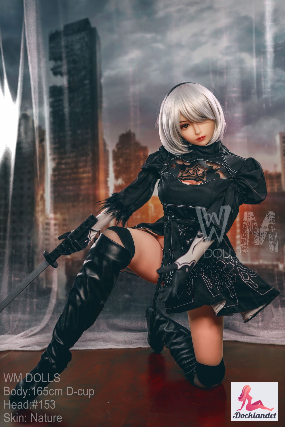 Yorha 2b sexpuppe (WM-Doll 165cm D-cup #153 TPE)