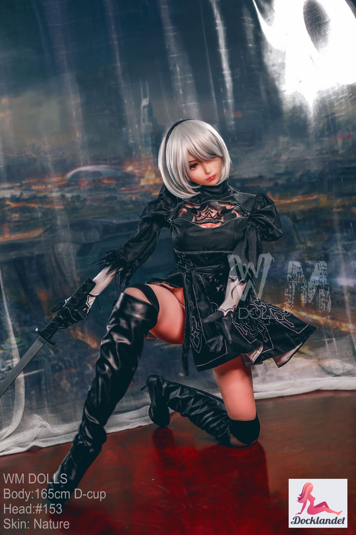 Yorha 2b sexpuppe (WM-Doll 165cm D-cup #153 TPE)