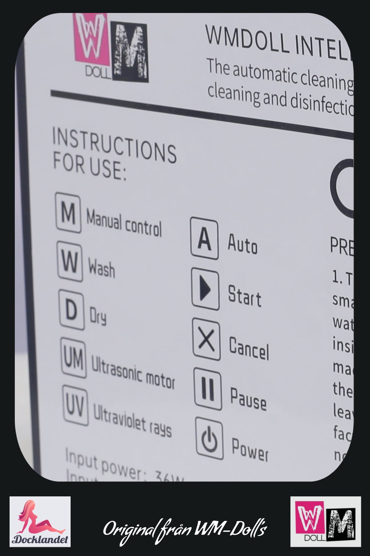 Intelligente reinigingsmachine (WM-Doll)