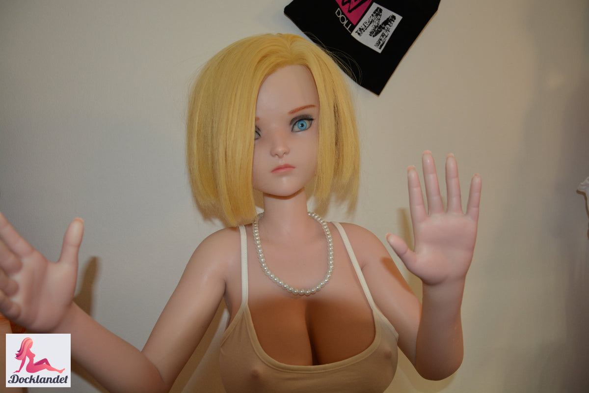Lazuli Android 18 poupée sexuelle (Irokebijin 140 cm E-cup TPE/Silicone)