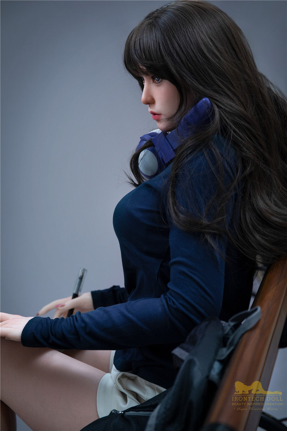 Mikasa-sekspop (Irontech Doll 166 cm C-cup S10 siliconen)