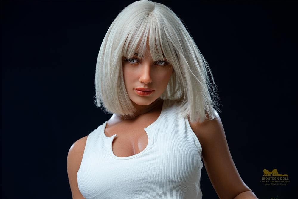 Steffi sekspop (Irontech Doll 164 cm E-cup S17 siliconen)