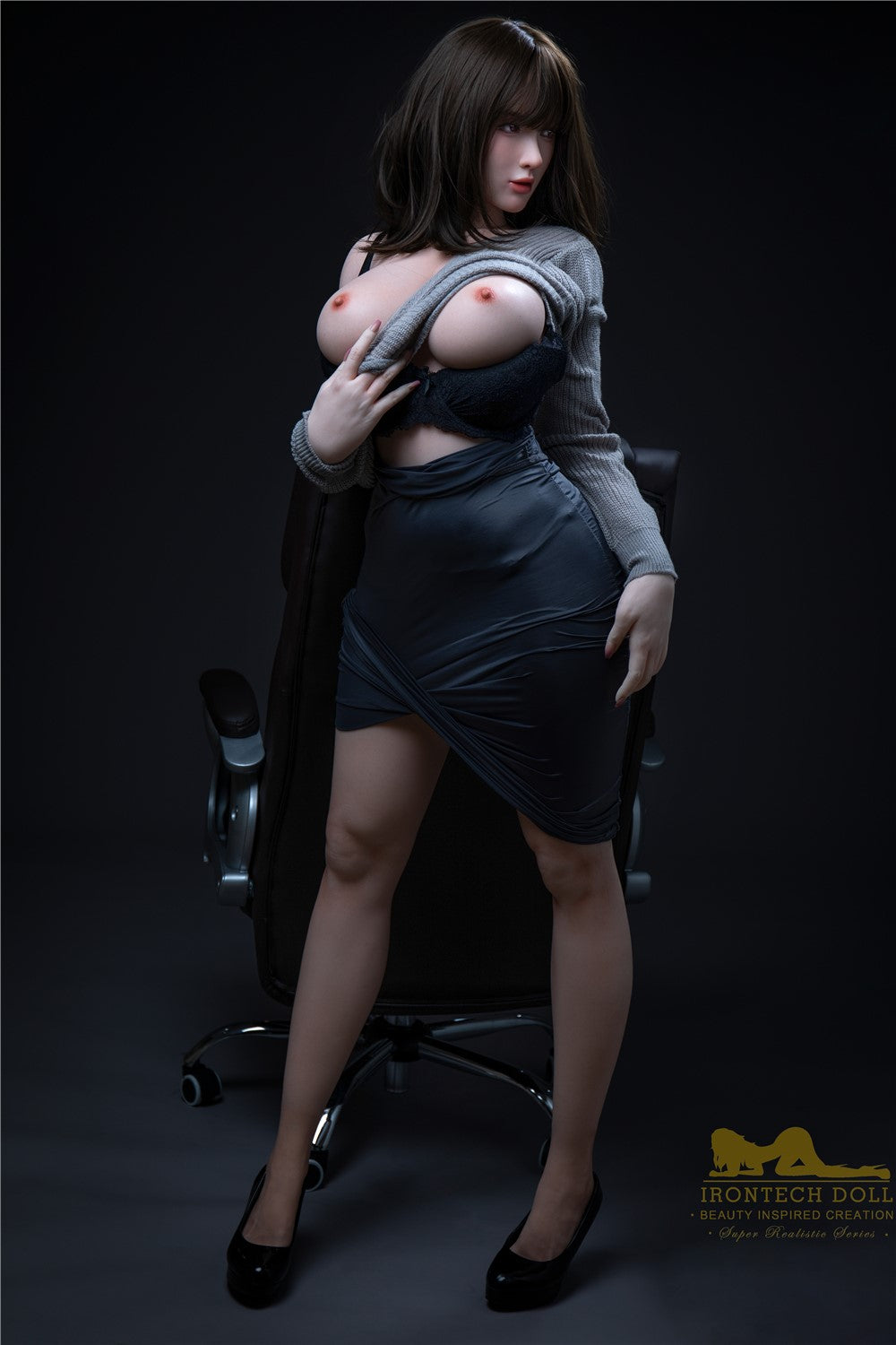 Hannah poupée sexuelle (Irontech Doll 165 cm F-Cup S1 Silicone)