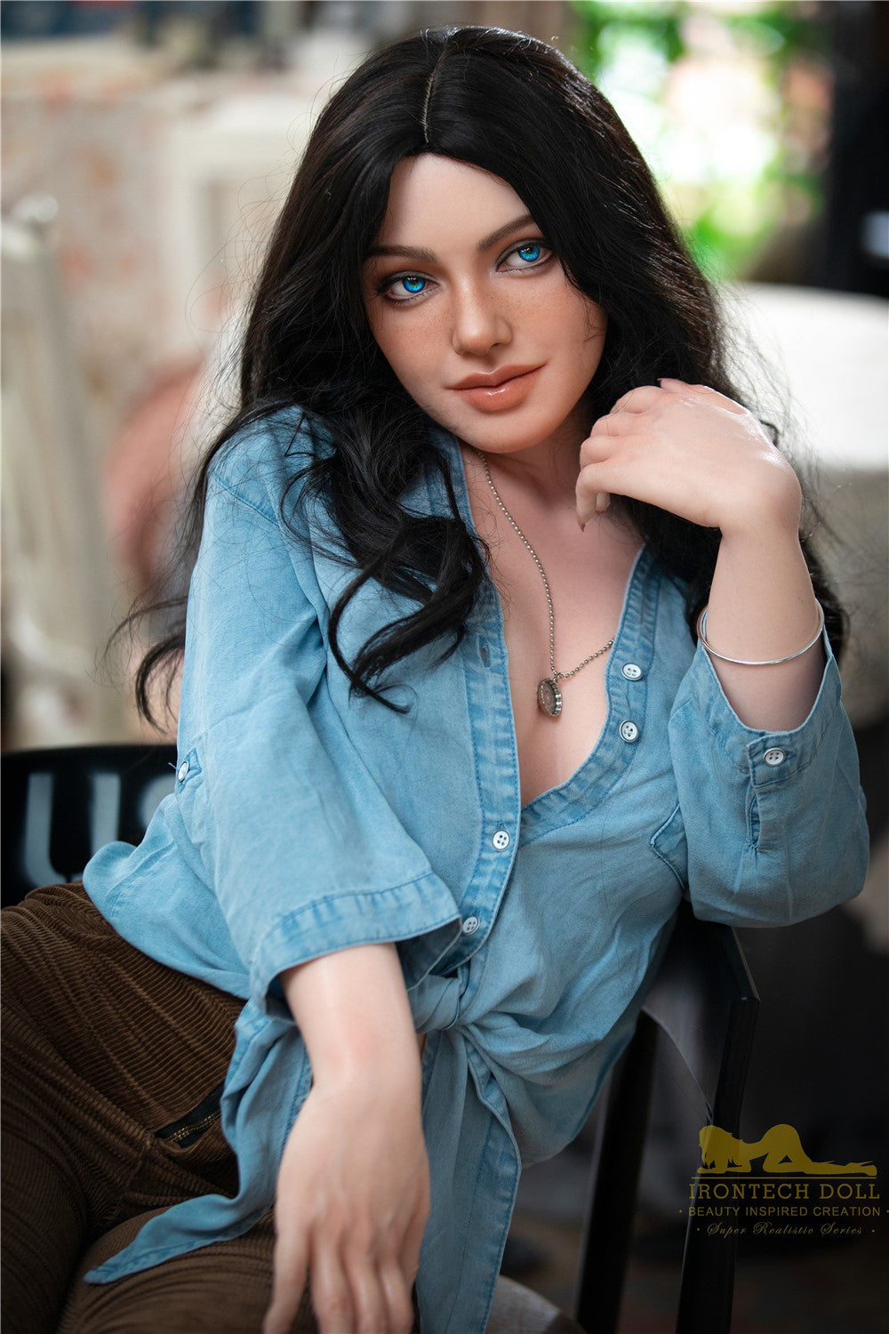 Marley sexpuppe (Irontech Doll 152cm A-cup S27 Silikon)