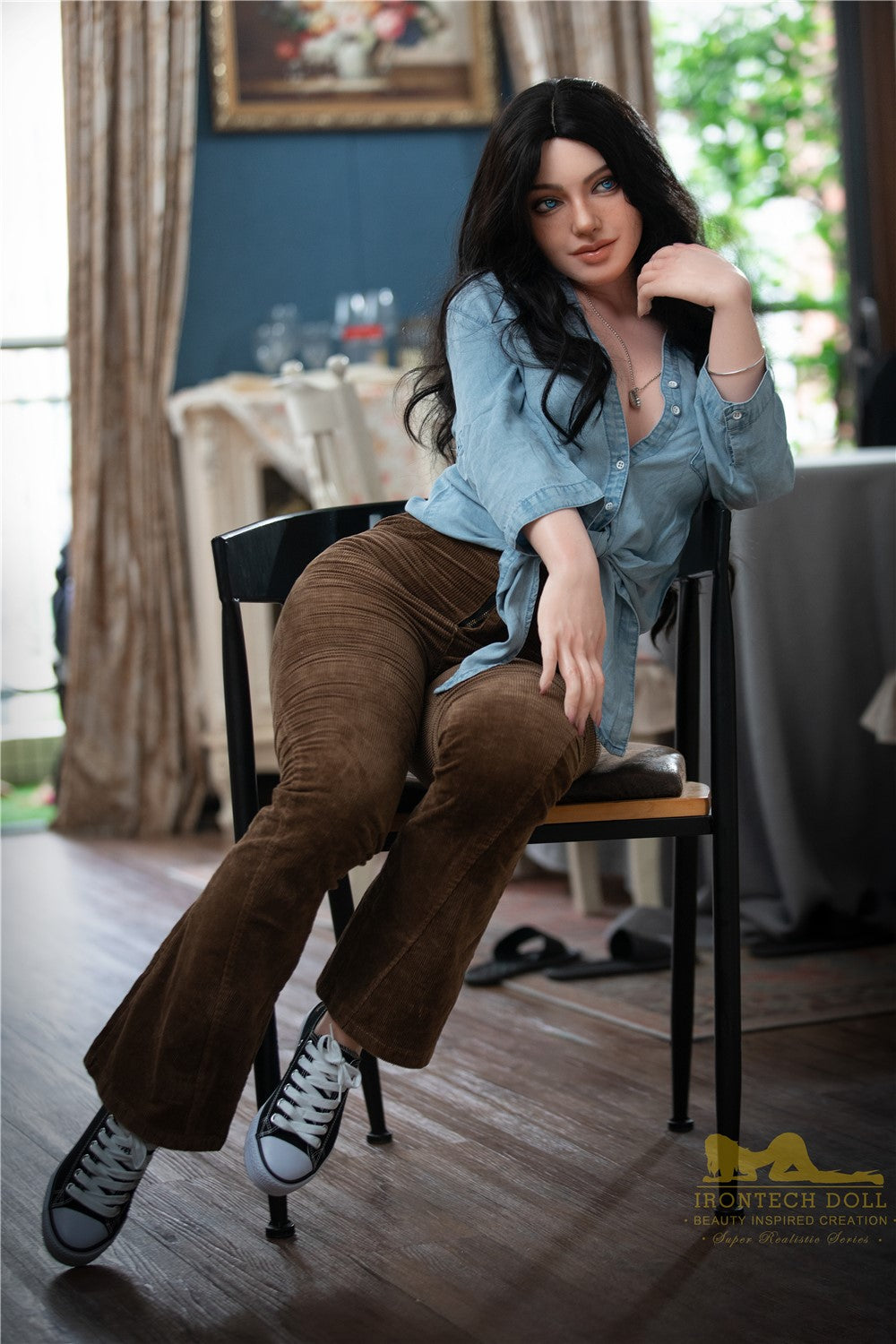 Marley sexpuppe (Irontech Doll 152cm A-cup S27 Silikon)