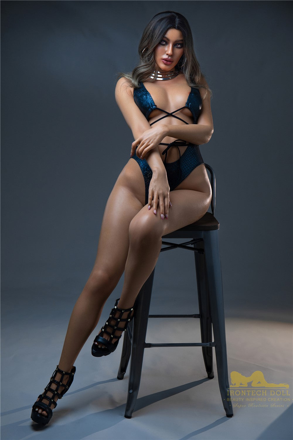 Malika-sekspop (Irontech Doll 166 cm B-cup S28 siliconen)